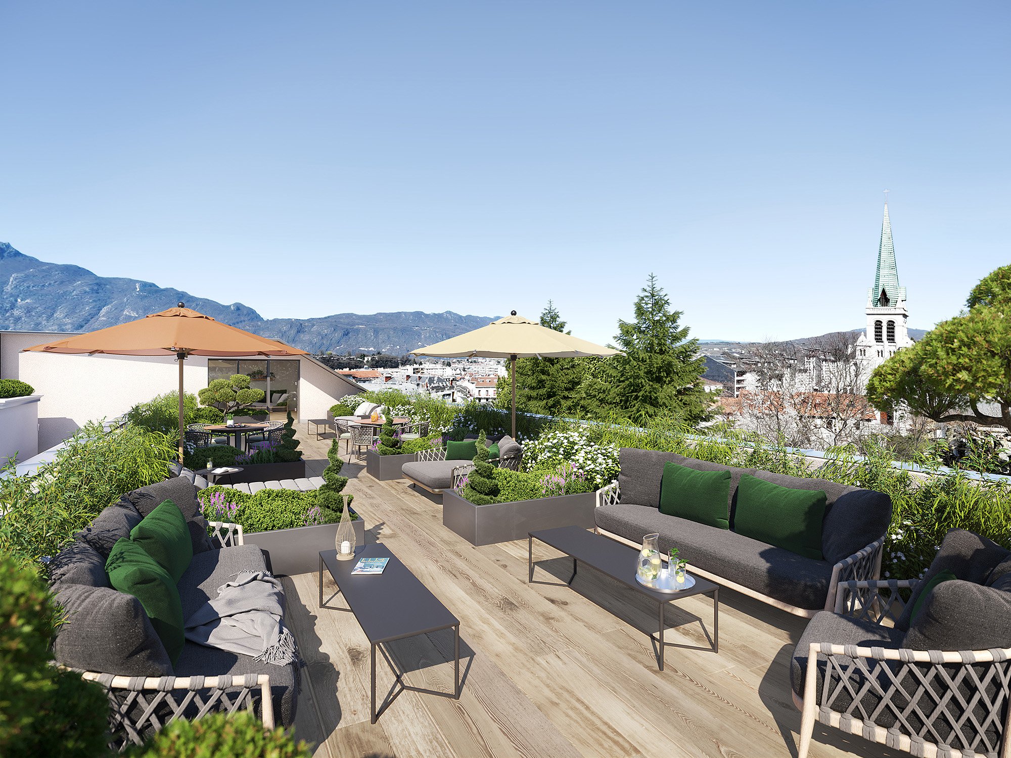 Rooftop Villa Thermale Aix les Bains